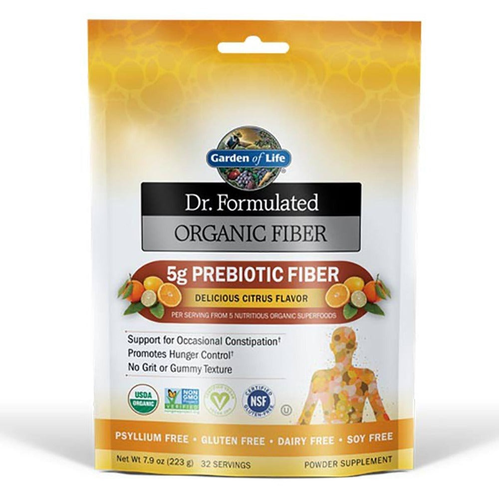 Garden of Life Organic Fiber 32 Servings Digestive Health / Probiotics Garden of Life  (1059190571051)