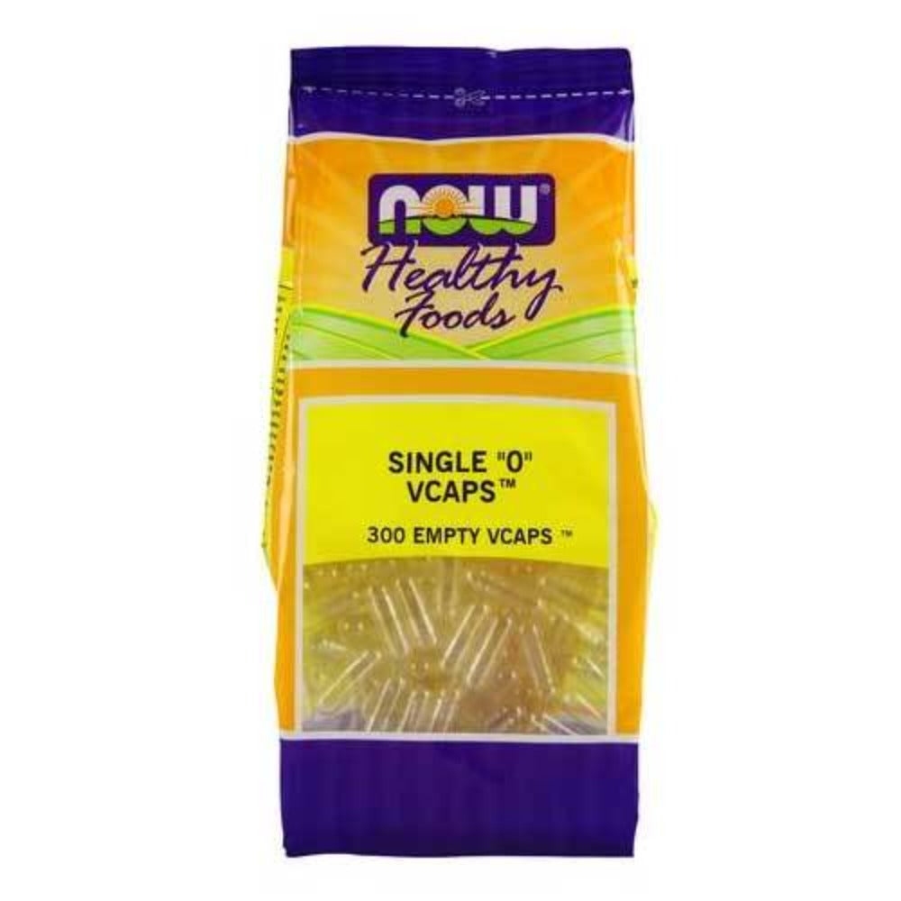 Now Foods Empty Vegetable Capsules '0' Empty 300 Capsules Now Foods  (1059134996523)
