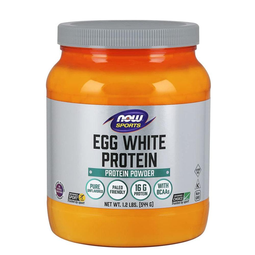 Now Foods Egg White Pure Powder 1.2 Lb Protein Now Foods  (1059133718571)