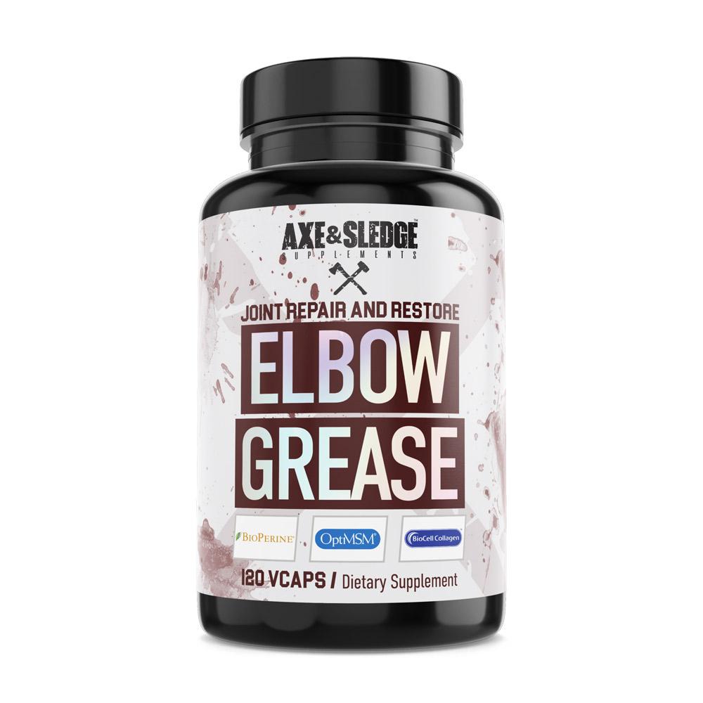 Axe & Sledge Elbow Grease 120 VCaps | Joint Repair & Restore Joint Aid AXE & SLEDGE  (1812333330475)