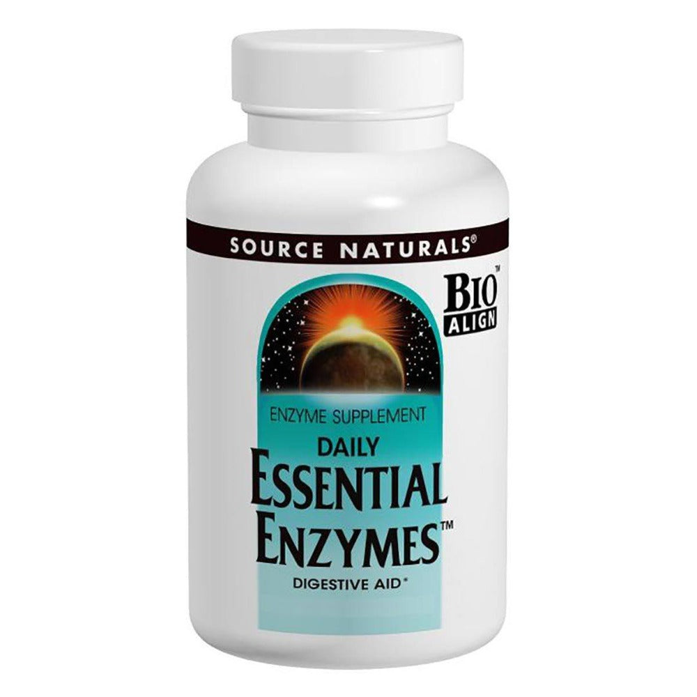 Source Naturals Essential Enzymes 120 Capsules Digestive Health / Probiotics Source Naturals  (1057877327915)