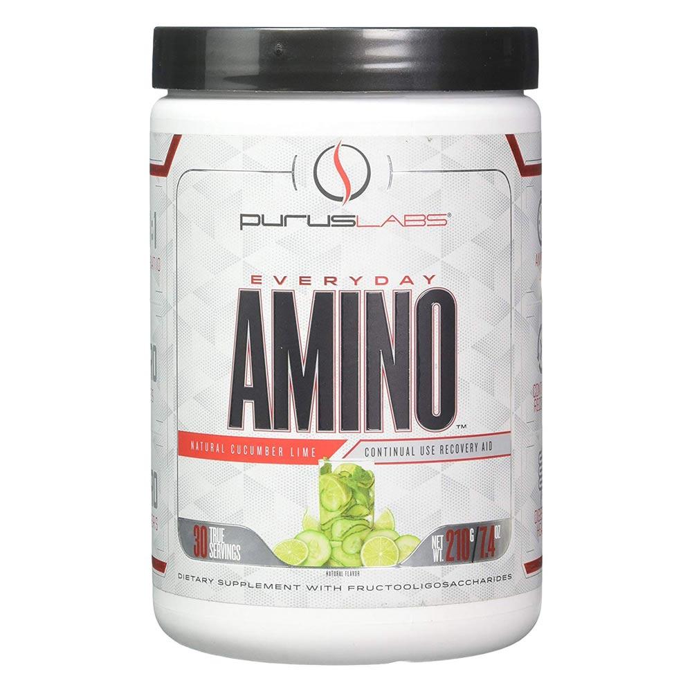 Purus Labs Everyday Amino Cucumber Lime 30 Servings Amino Acids Purus Labs  (4336577937473)