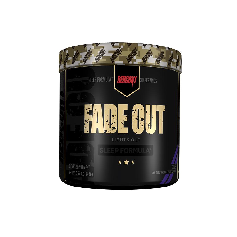 Redcon1 Fade Out 30 Servings | New Formula Sleep Aid Redcon 1 Grape  (1059287531563)