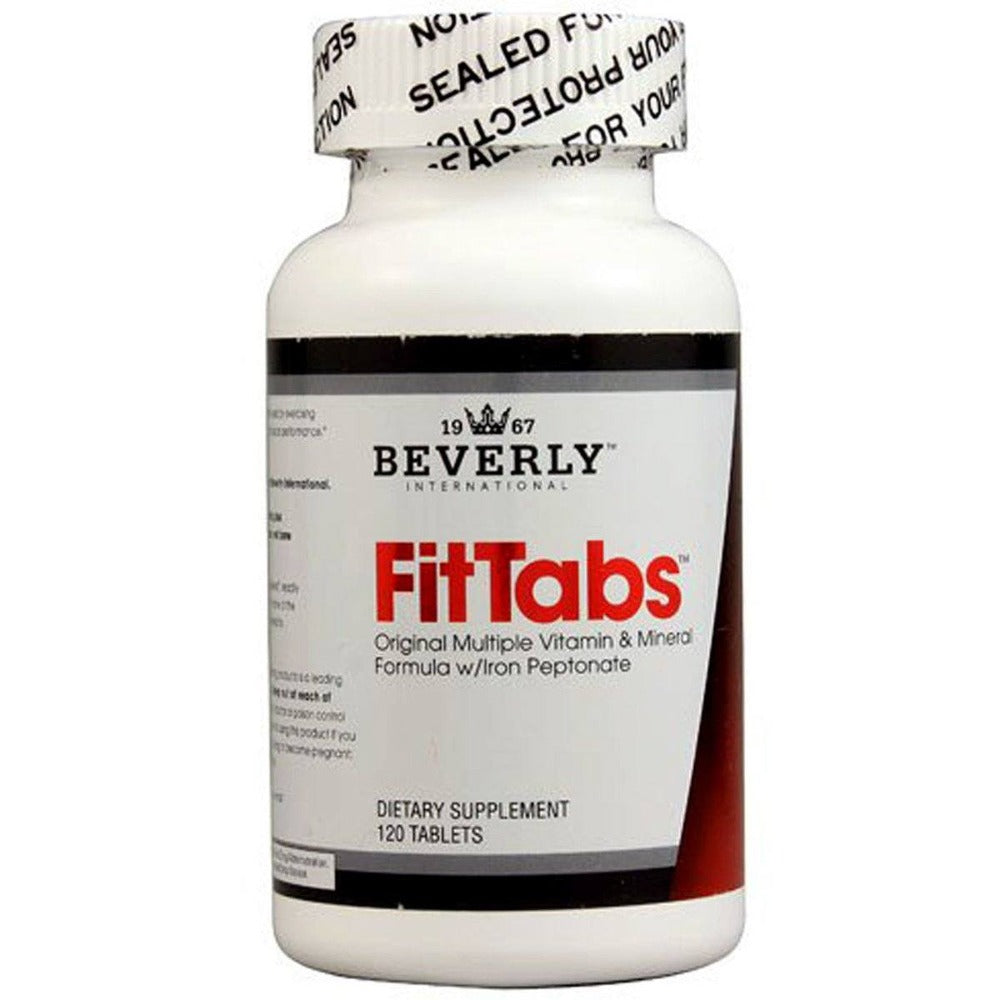 Beverly International Fit Tabs 120 Tabs Vitamins Beverly International  (1058007187499)