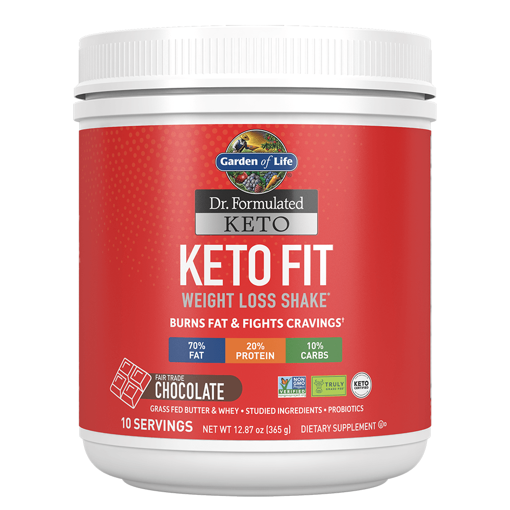 Garden Of Life Keto Fit Protein Powders Garden of Life CHOCOLATE  (1622410330155)
