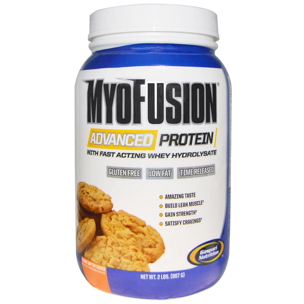MyoFusion Advanced 2Lbs Protein Powders Gaspari Nutrition Peanut Butter Cookie  (1557040103467)