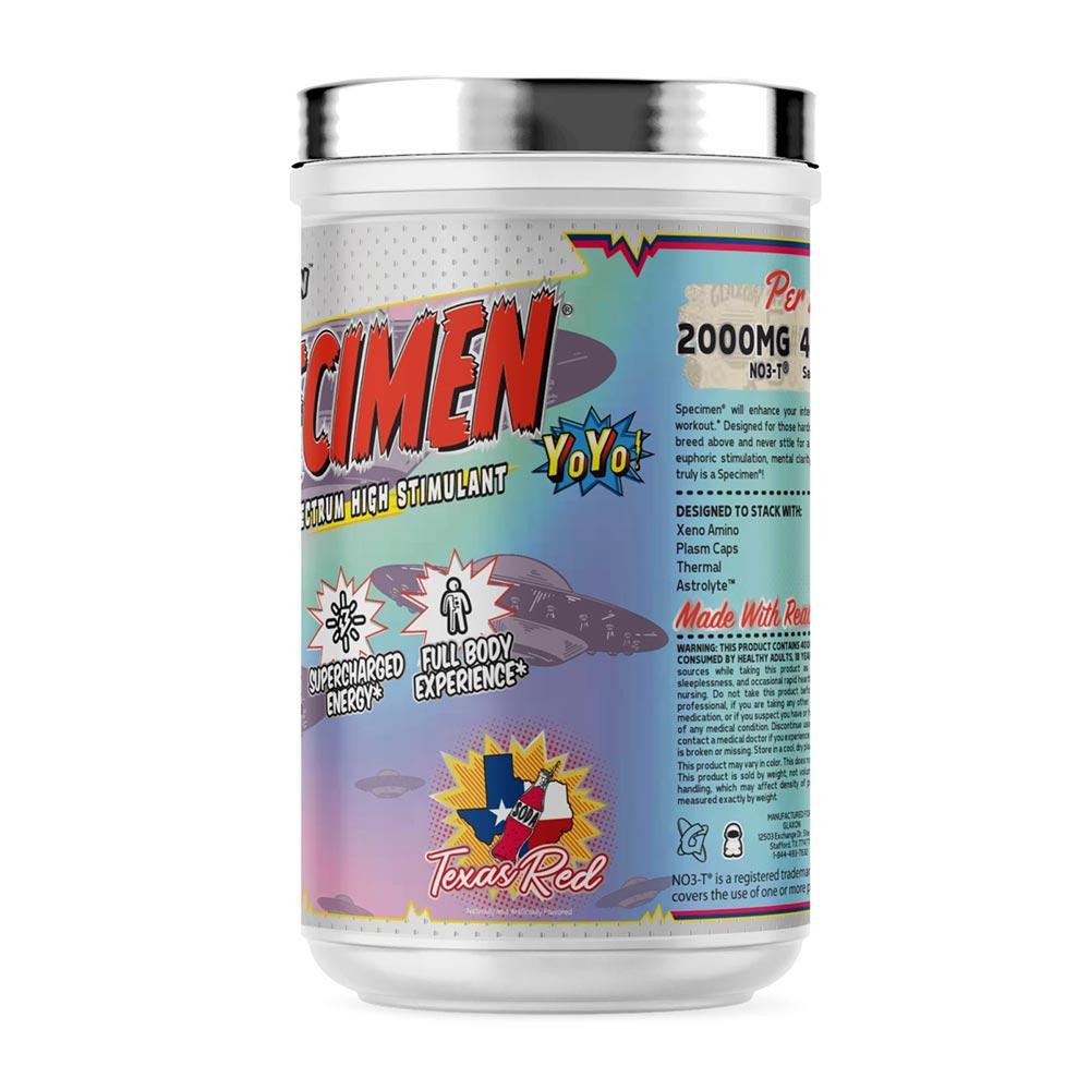 Glaxon Specimen Yo-Yo Pre-Workouts Glaxon Texas Red  (4622987591745)