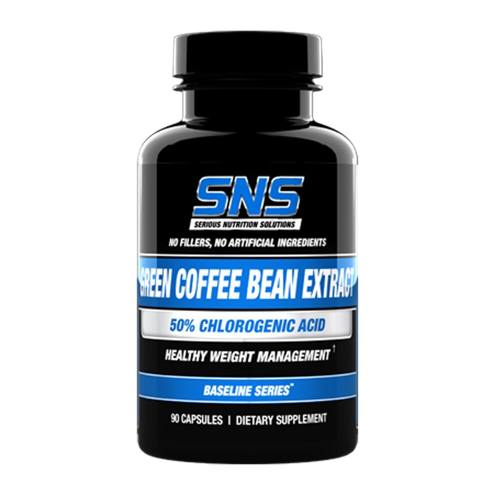 Serious Nutrition Solutions (SNS) Green Coffee Bean Extract 90 Capsules (4464159129665)