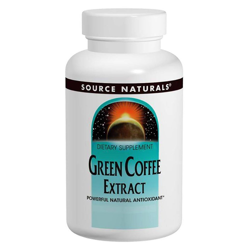 Source Naturals GCA Green Coffee Bean Extract 500mg 60 Tabs Diet/Energy Source Naturals  (1058776055851)