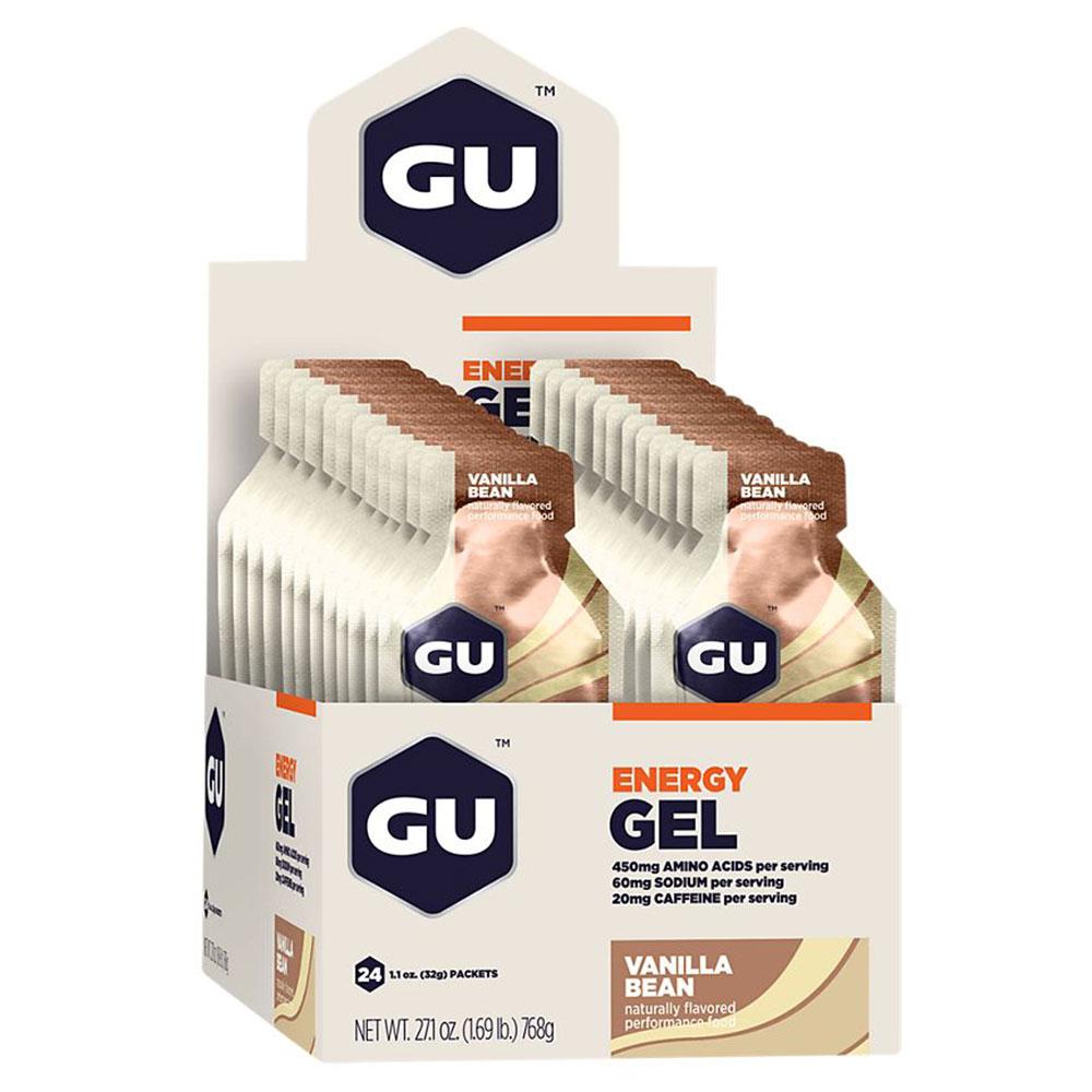 Gu Energy 24/Packets Sports Performance Recovery Gu Energy Vanilla Bean  (4601068716097)