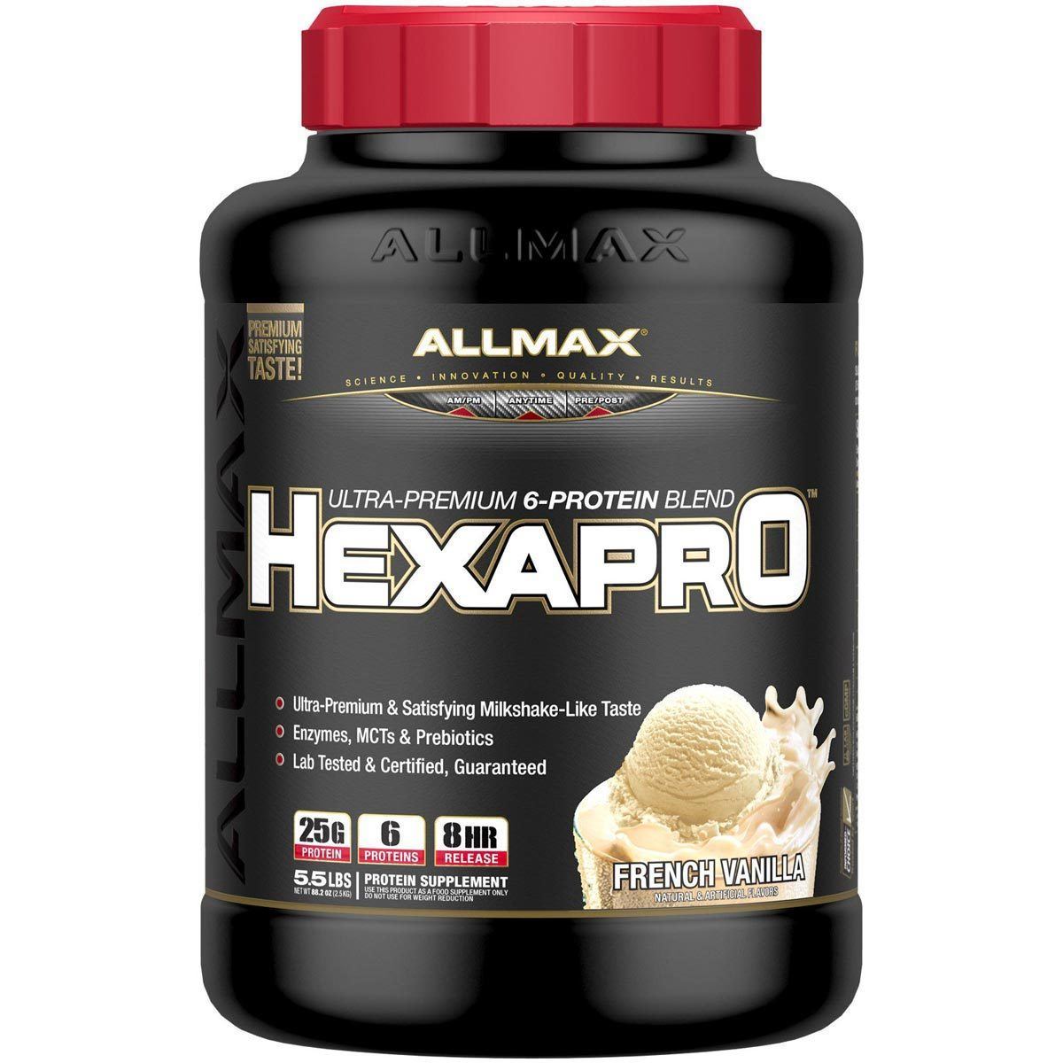 Allmax Nutrition HexaPro 5.5Lbs Protein Allmax Nutrition  (1058778578987)