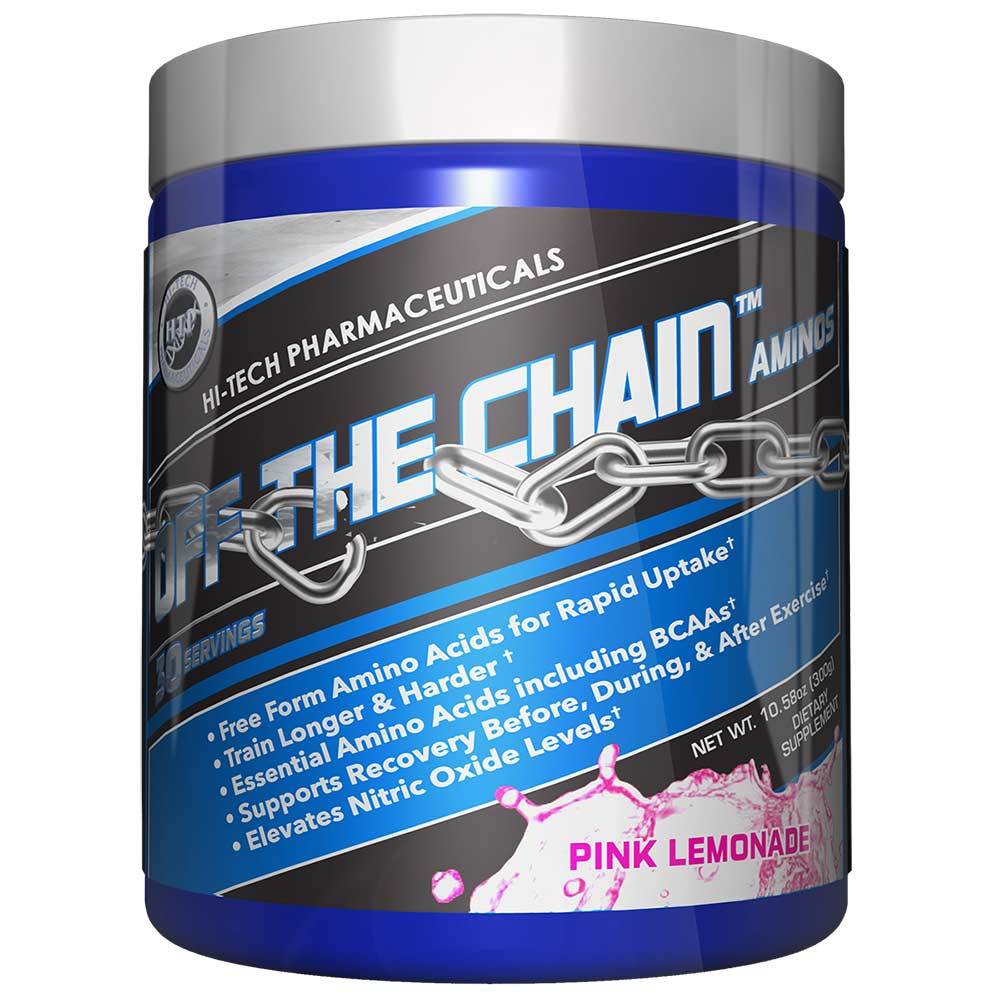 Hi-Tech Pharmaceuticals Off the Chain 30 Servings Amino Acids Hi-Tech Pharmaceuticals Pink Lemonade  (1059218456619)