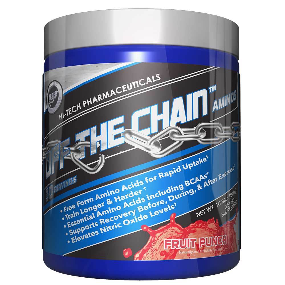 Hi-Tech Pharmaceuticals Off the Chain 30 Servings Amino Acids Hi-Tech Pharmaceuticals Fruit Punch  (1059218456619)