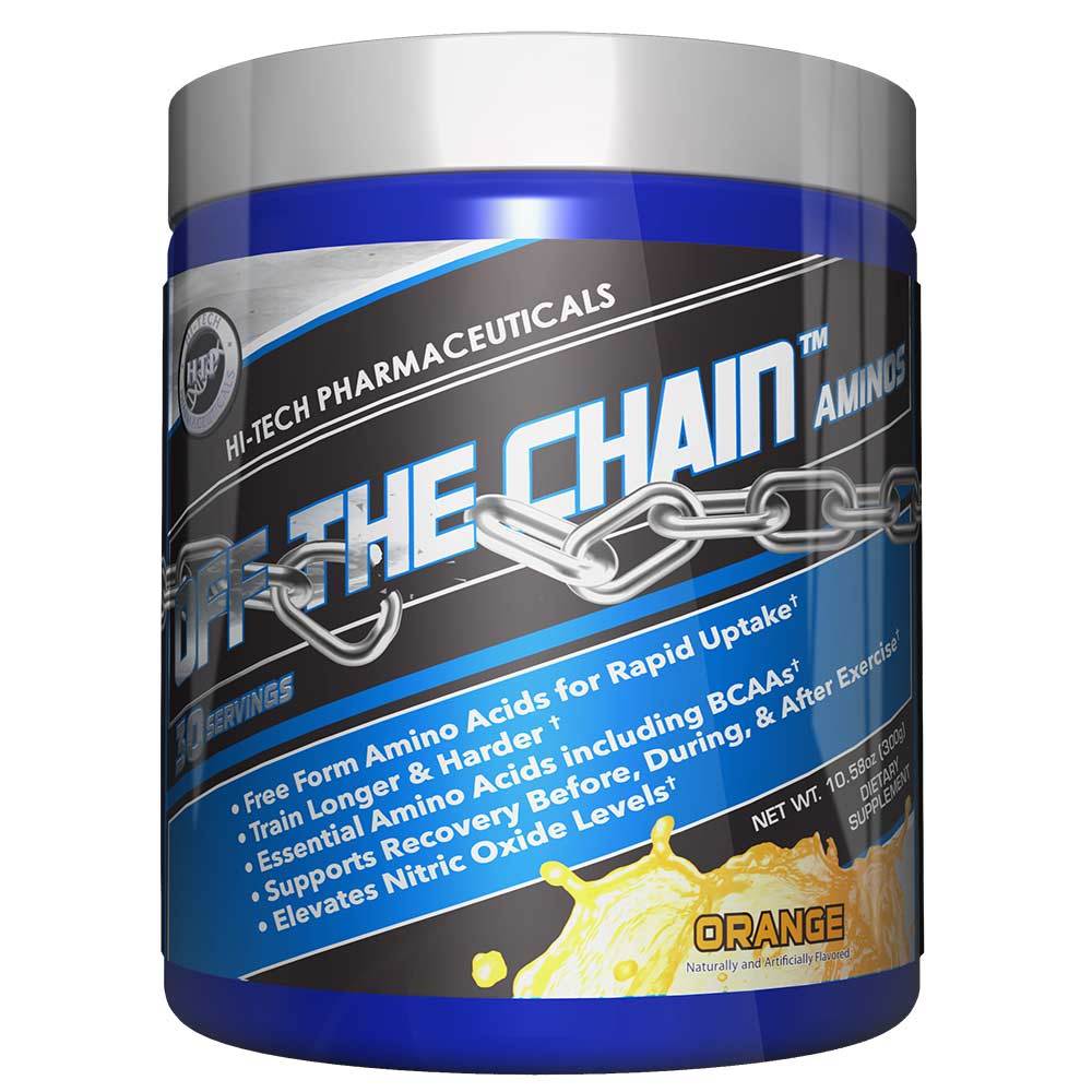 Hi-Tech Pharmaceuticals Off the Chain 30 Servings Amino Acids Hi-Tech Pharmaceuticals Orange  (1059218456619)