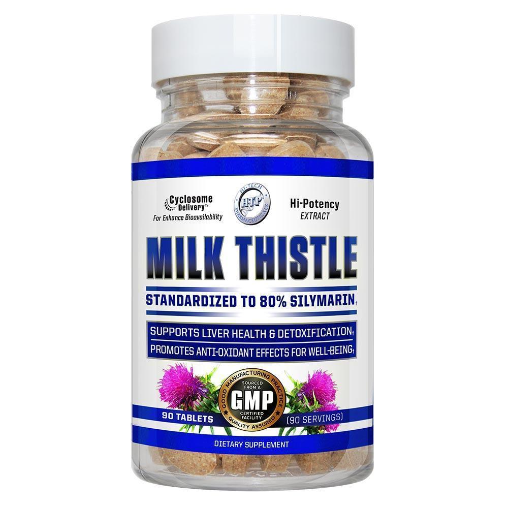 Hi-Tech Pharmaceuticals Milk Thistle 90 Tablets Herbs Hi-Tech Pharmaceuticals  (4330904092737)
