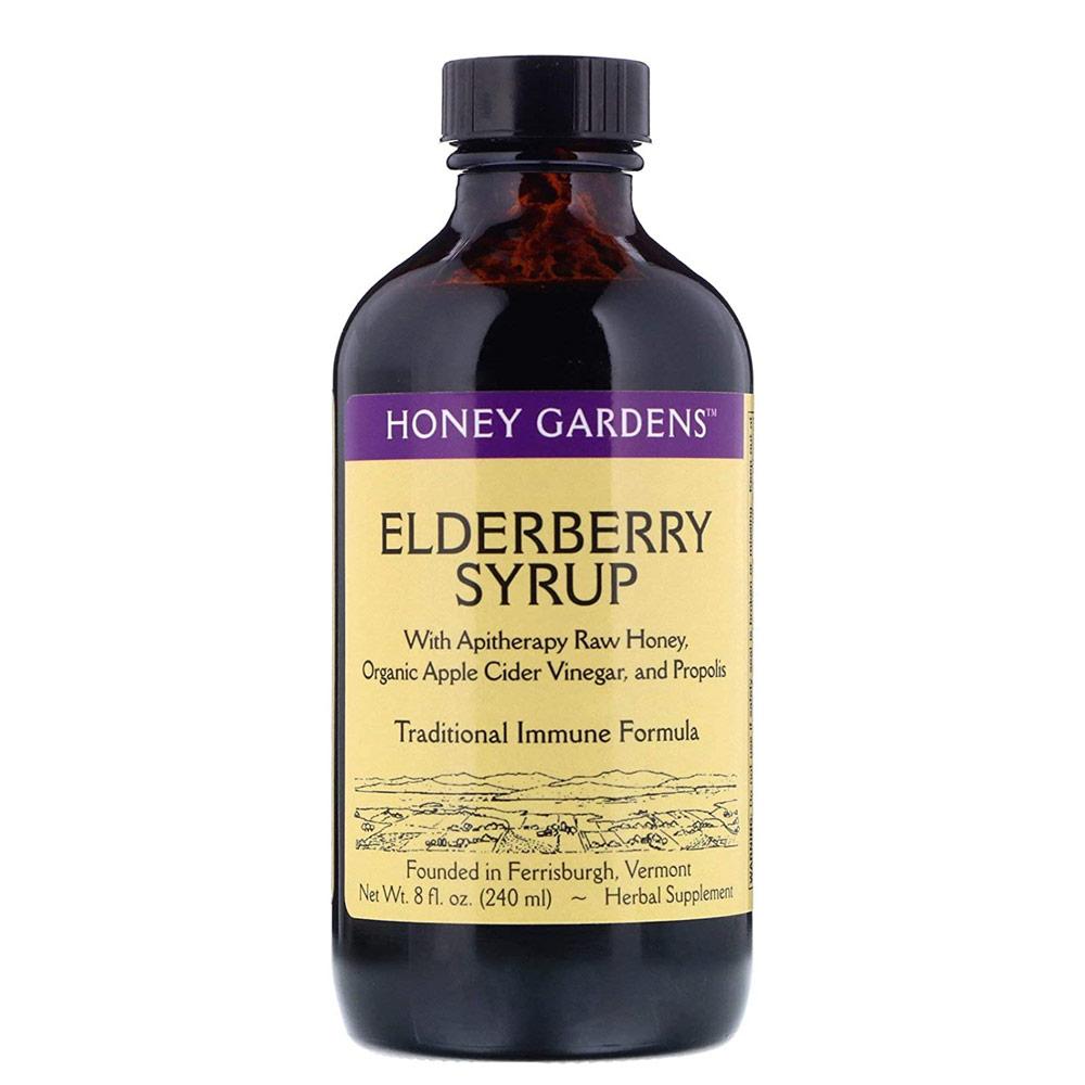 Honey Gardens Elderberry Syrup 8oz Specialty Health Products Honey Gardens  (4422977257537)