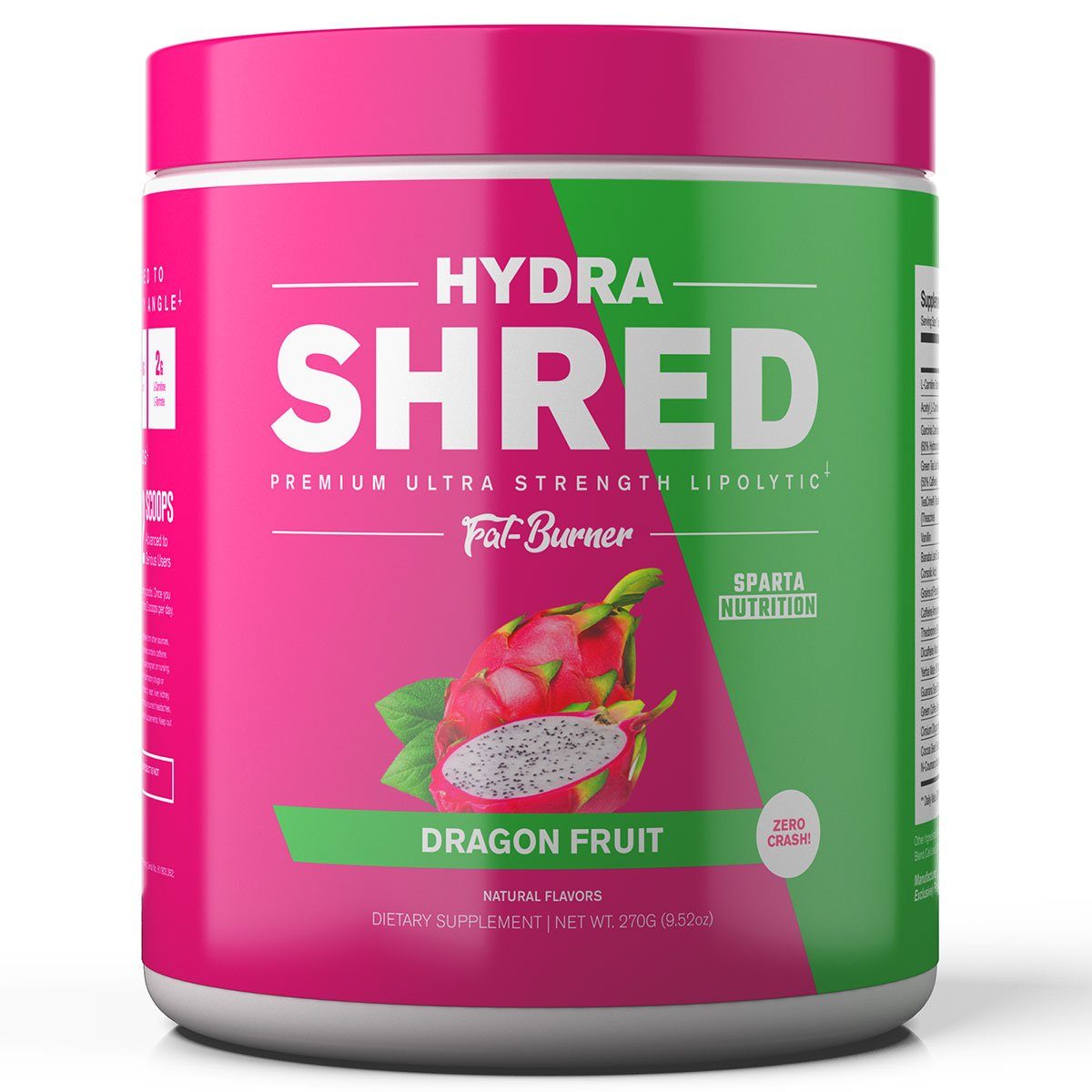 Sparta Nutrition HydraShred 60 Servings Diet/Energy Sparta Nutrition Dragon Fruit  (1059317415979)