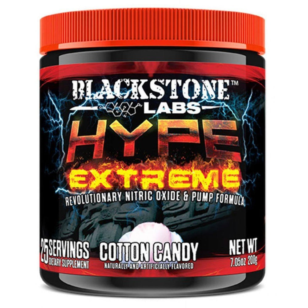 Blackstone Labs Hype Extreme 25 Servings Diet/Energy Blackstone Labs Cotton Candy  (1059270852651)