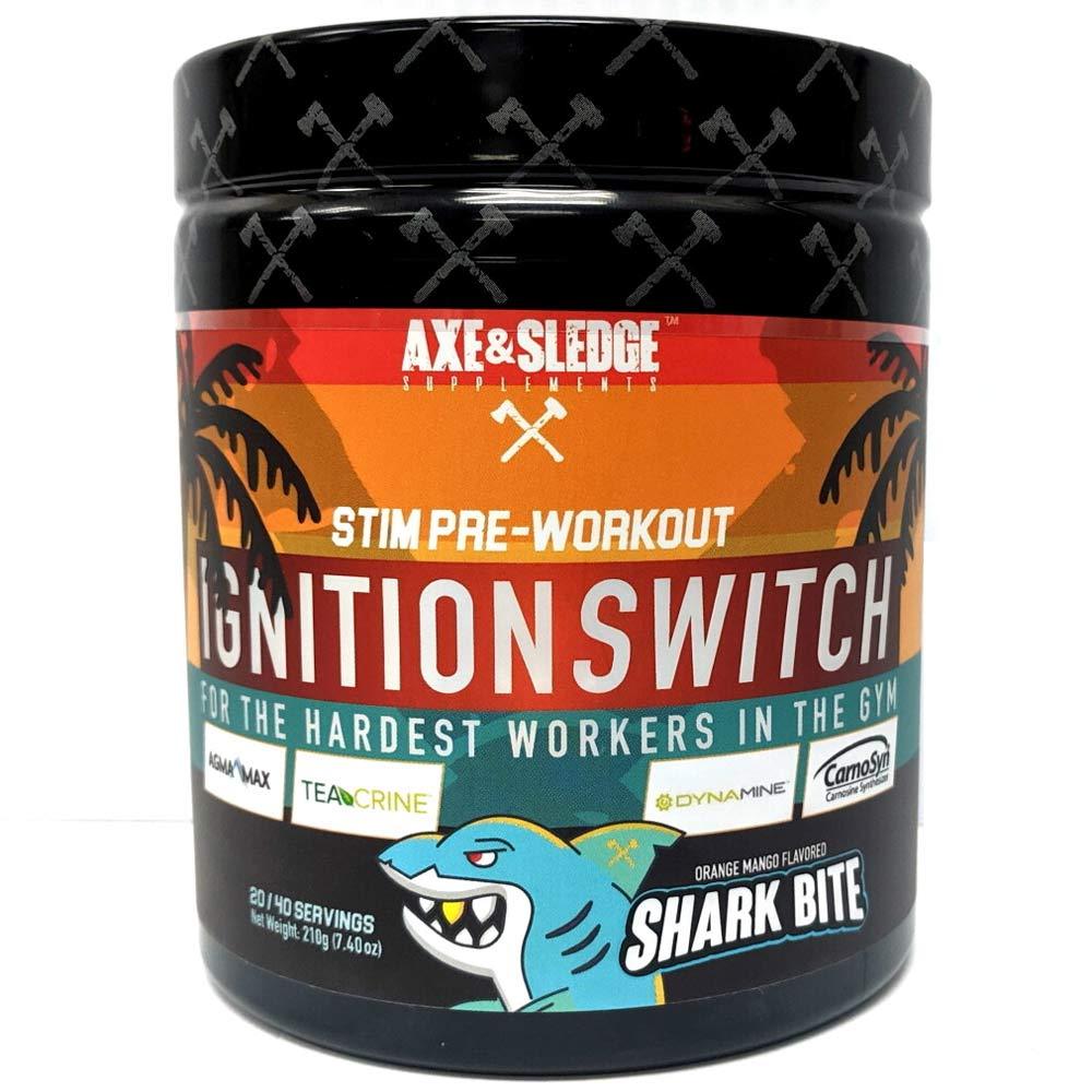 Axe & Sledge Ignition Switch 40 Servings | Stim Pre-Workout Sports Performance Recovery AXE & SLEDGE Shark Bite  (1812332576811)