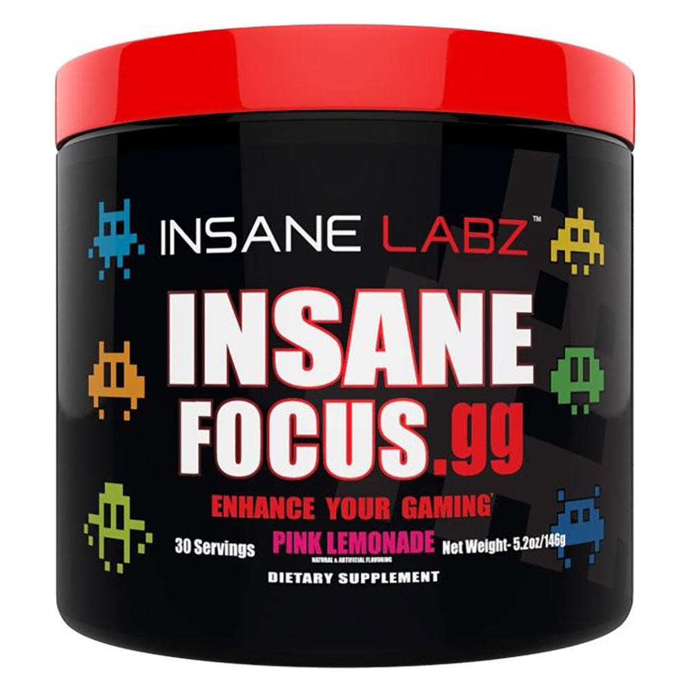 INSANE Insane Focus.GG 30 Servings | Focus, Energy & Mood Specialty Health Products Insane Labz Pink Lemonade  (1769023701035)