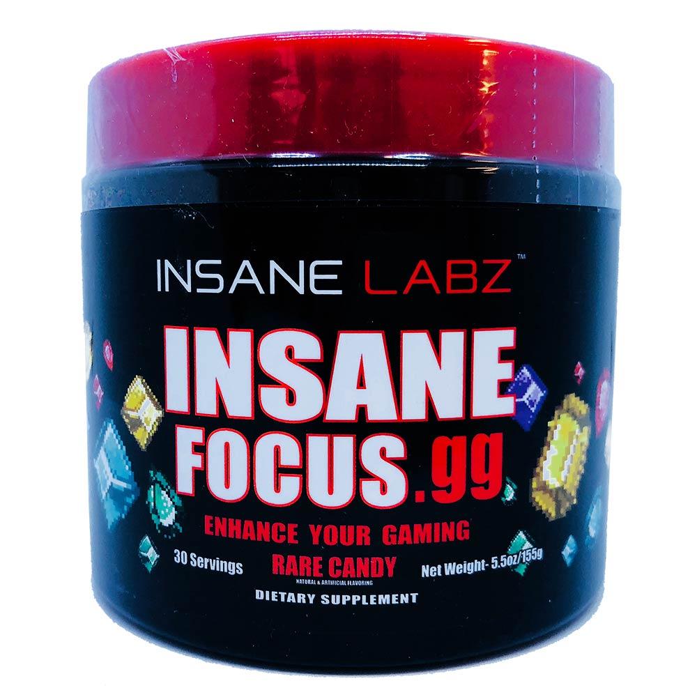 INSANE Insane Focus.GG 30 Servings | Focus, Energy & Mood Specialty Health Products Insane Labz Rare Candy  (1769023701035)