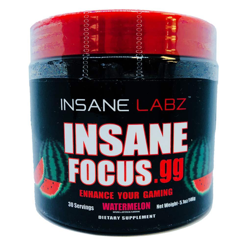 INSANE Insane Focus.GG 30 Servings | Focus, Energy & Mood Specialty Health Products Insane Labz Watermelon  (1769023701035)