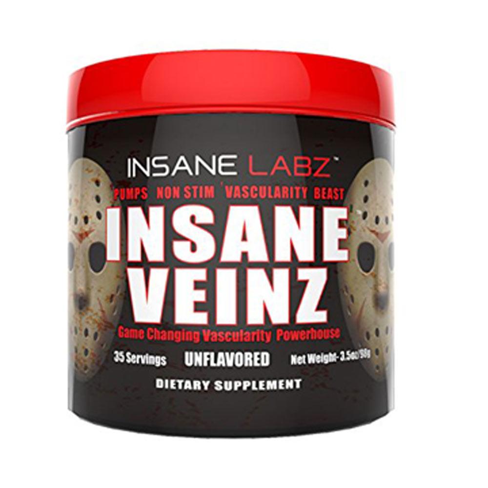 Insane Labz Insane Veinz 35 Servings Sports Performance Recovery Insane Labz Unflavored  (1712163094571)