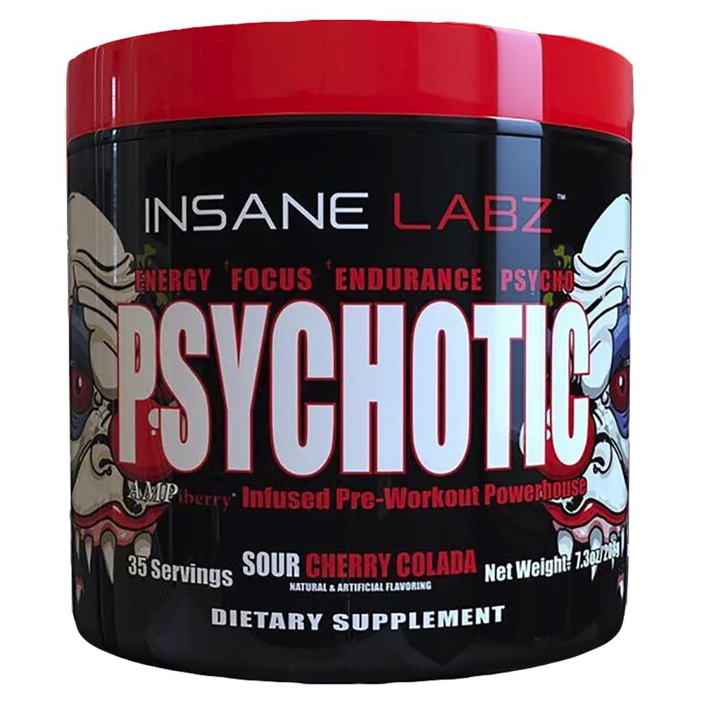Insane Labz Psychotic 35 Servings Sports Performance Recovery Insane Labz Sour Cherry Colada  (1712150773803)