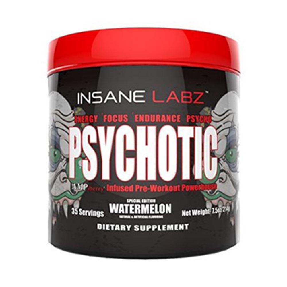 Insane Labz Psychotic 35 Servings Sports Performance Recovery Insane Labz Watermelon  (1712150773803)