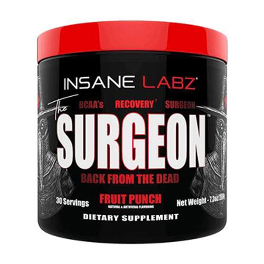Insane Labz The Surgeon 30 Servings Amino Acids Insane Labz Fruit Punch  (1712153985067)