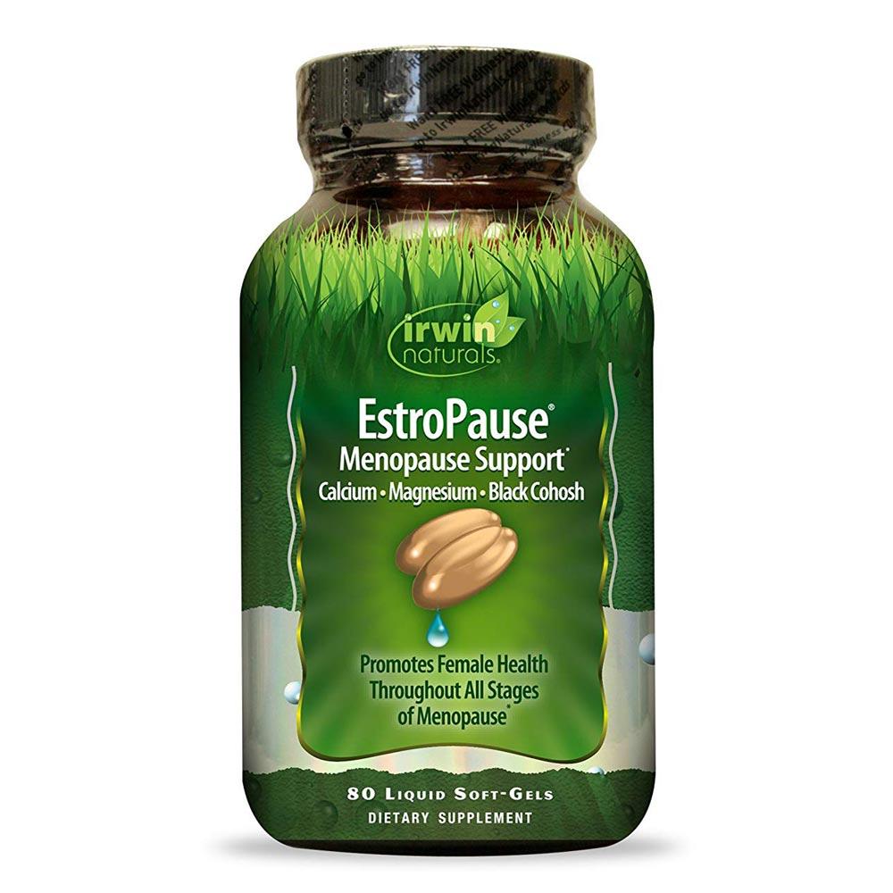 Irwin Naturals EstroPause Menopause Support 80 Liquid Gels Specialty Health Products Irwin Naturals  (1776742629419)