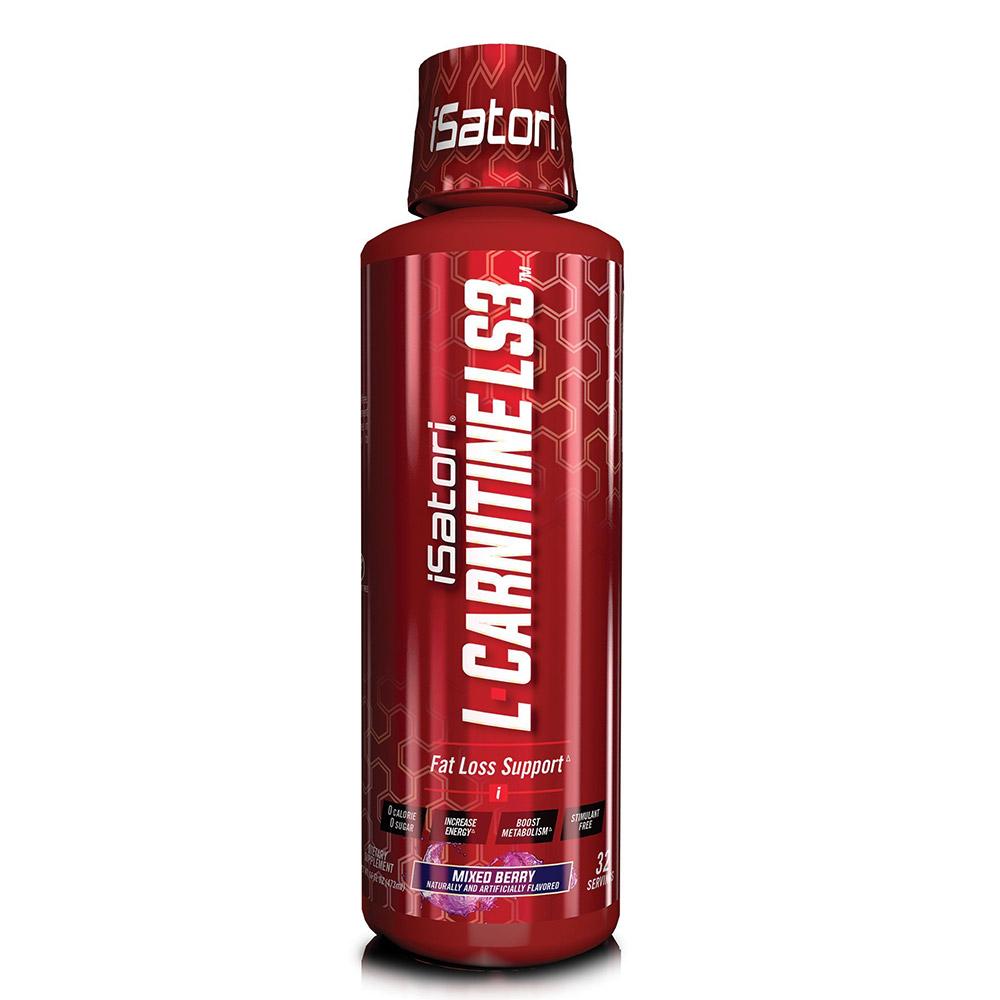 ISATORI TECHNOLOGIES L-CARNITINE LS3 Fat Burner Isatori Mixed Berry  (1550938964011)