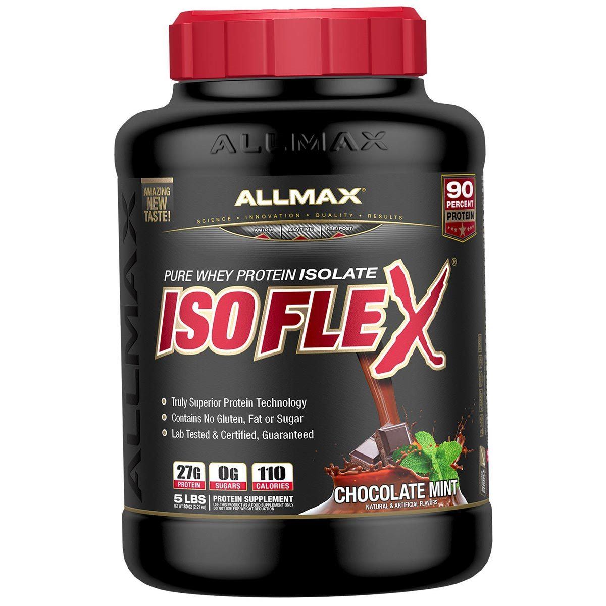 Allmax Nutrition IsoFlex 5 Lbs Protein Allmax Nutrition Chocolate Mint  (1058318843947)