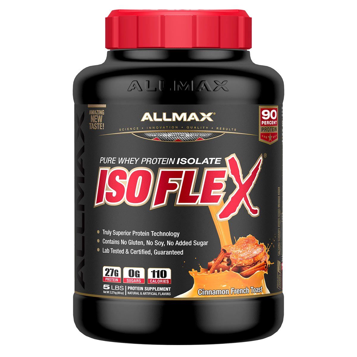 Allmax Nutrition IsoFlex 5 Lbs Protein Allmax Nutrition Cinnamon French Toast  (1058318843947)