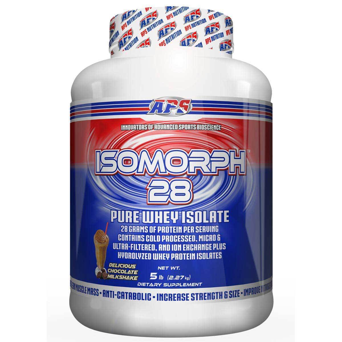 APS Nutrition Isomorph 28 5lbs Protein APS Nutrition Chocolate Milkshake  (1059285467179)