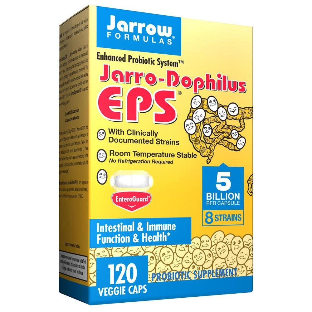 Jarrow Formulas Jarro-Dophilus EPS 120 Vege Caps Digestive Health / Probiotics Jarrow Formulas  (1058779922475)