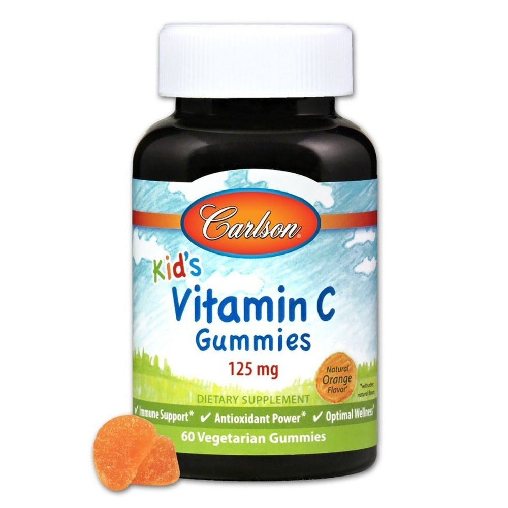 Carlson KIDS VITAMIN C GUMMIES 60G Vitamins & Minerals Carlson  (1411344498731)