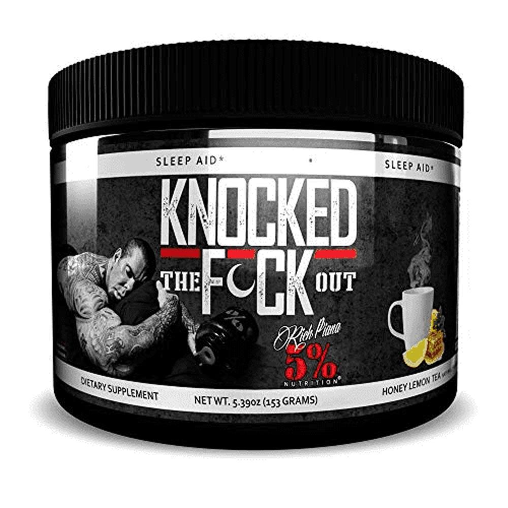 5% Knocked the F*ck Out 30 Servings Specialty Health Products 5% Nutrition Honey Lemon Tea  (1843197018155)