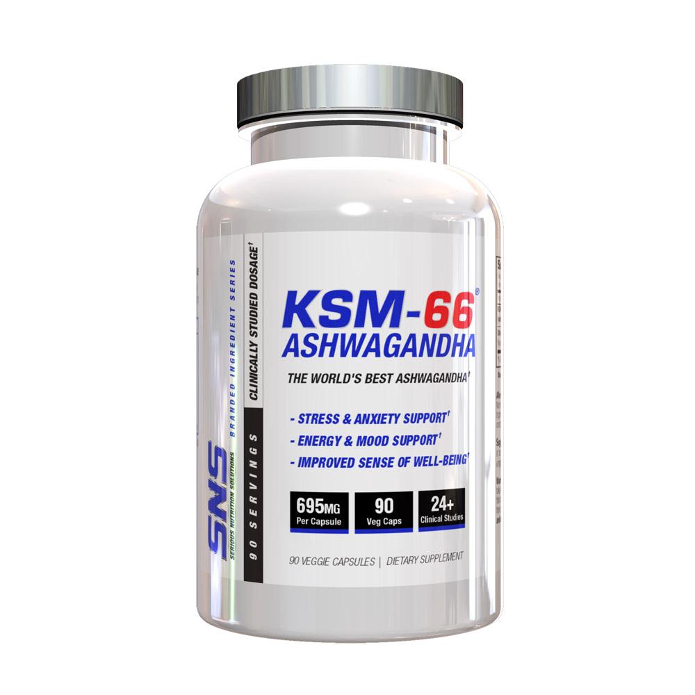 Serious Nutrition Solutions KSM-66 Ashwagandha | Stress & Anxiety Support Herbs Serious Nutrition Solutions  (1818678591531)