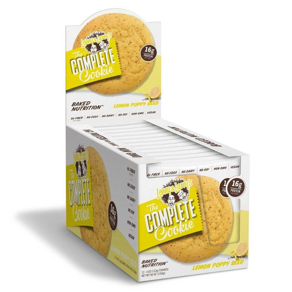 Lenny & Larry's Complete Cookie 12/Box Foods & Snacks Lenny & Larry's Lemon Poppyseed  (1059222814763)