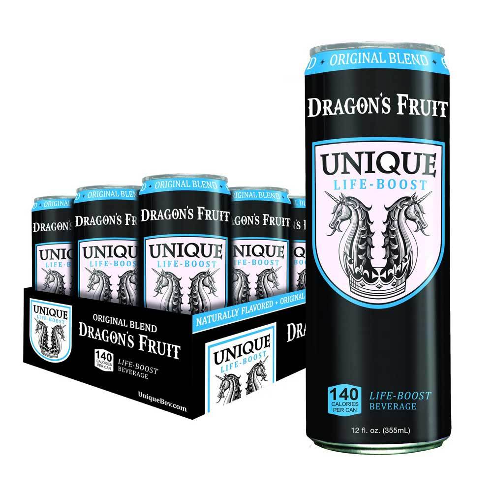 Unique Bev Life-Boost 12/Pack Drinks Unique Beverages Dragon's Fruit  (4403877806145)