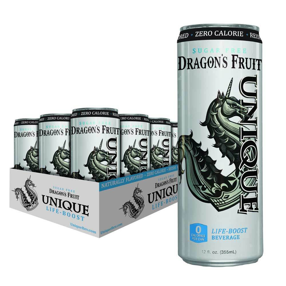 Unique Bev Life-Boost 12/Pack Drinks Unique Beverages Dragon's Fruit Sugar Free  (4403877806145)