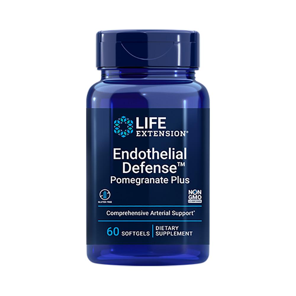 Life Extension Endothelial Defense Pomegranate Plus 60SG Specialty Health Products Life Extension  (4586684612673)