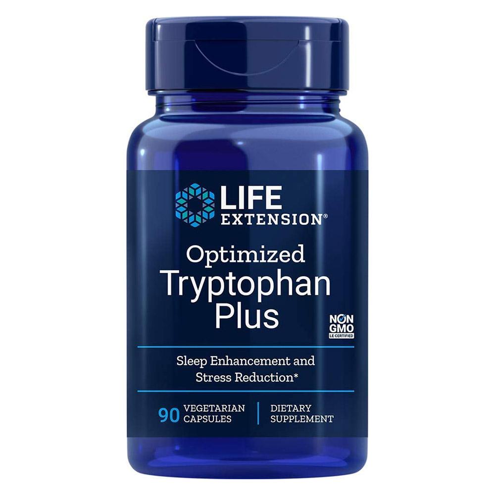 Life Extension Optimized Tryptophan Plus 90VC Amino Acids Life Extension  (4510954029121)