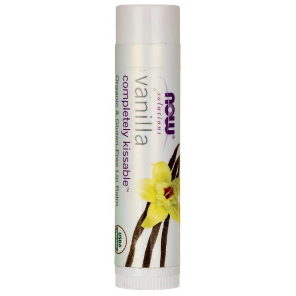 Now Foods Lip Balm Vanilla Store Stock Only Now Foods  (4326434144321)