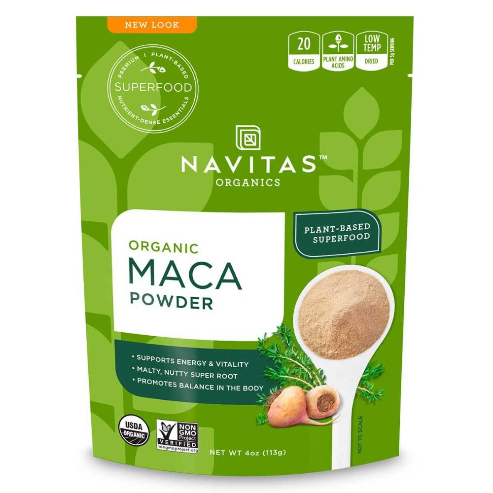 Navitas Naturals Raw Maca Powder (Certified Organic) 4 Oz Foods & Snacks Navitas Naturals  (1059094560811)