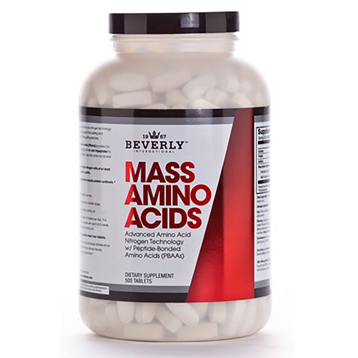 Beverly International Mass Aminos 500 Tabs Amino Acids Beverly International  (1057944338475)