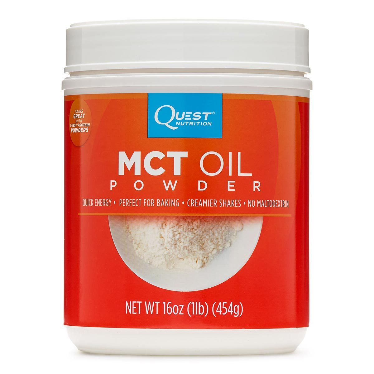Quest Nutrition MCT Oil Powder 16oz Omega Fatty Acids / EFAs Quest Nutrition  (1059310043179)