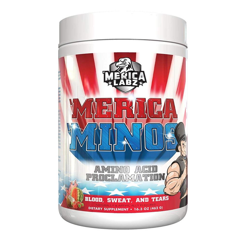 Merica Labz Merica Minos | Real Merican Amino Acids Amino Acids 'Merica Labz Blood, Sweat & Tears  (1749827026987)