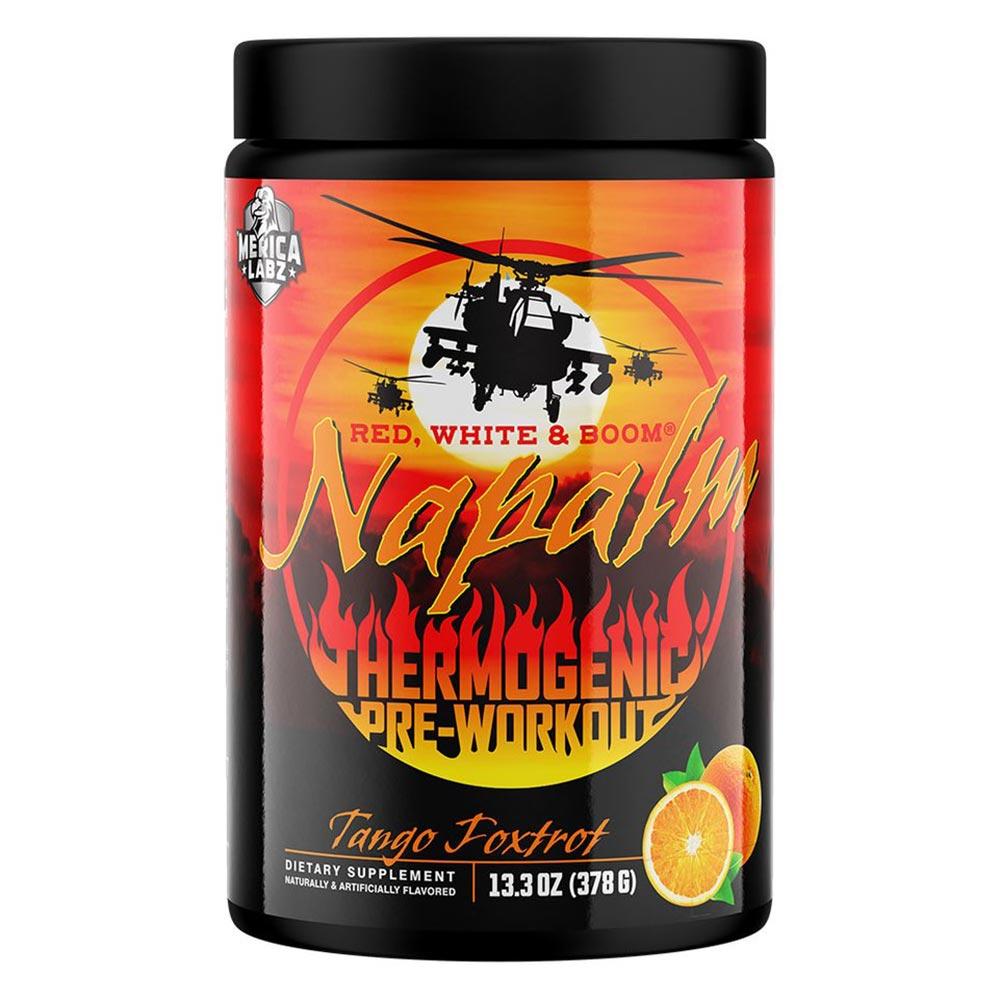 Merica Labz Red, White & Boom Napalm 20/sv Pre-Workouts 'Merica Labz Tango Foxtrot 